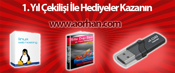 1. Yıl Çekilişi ile Hediye Kazanın