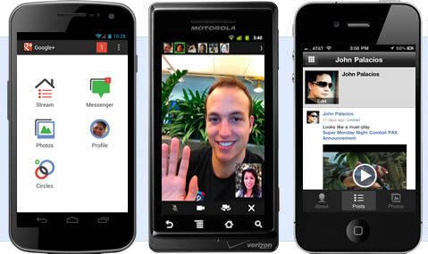 Google Plus Mobil Uygulamaları Artık İndirebilirsiniz