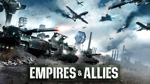 Empires and Allies iOS uçak savaş oyunu