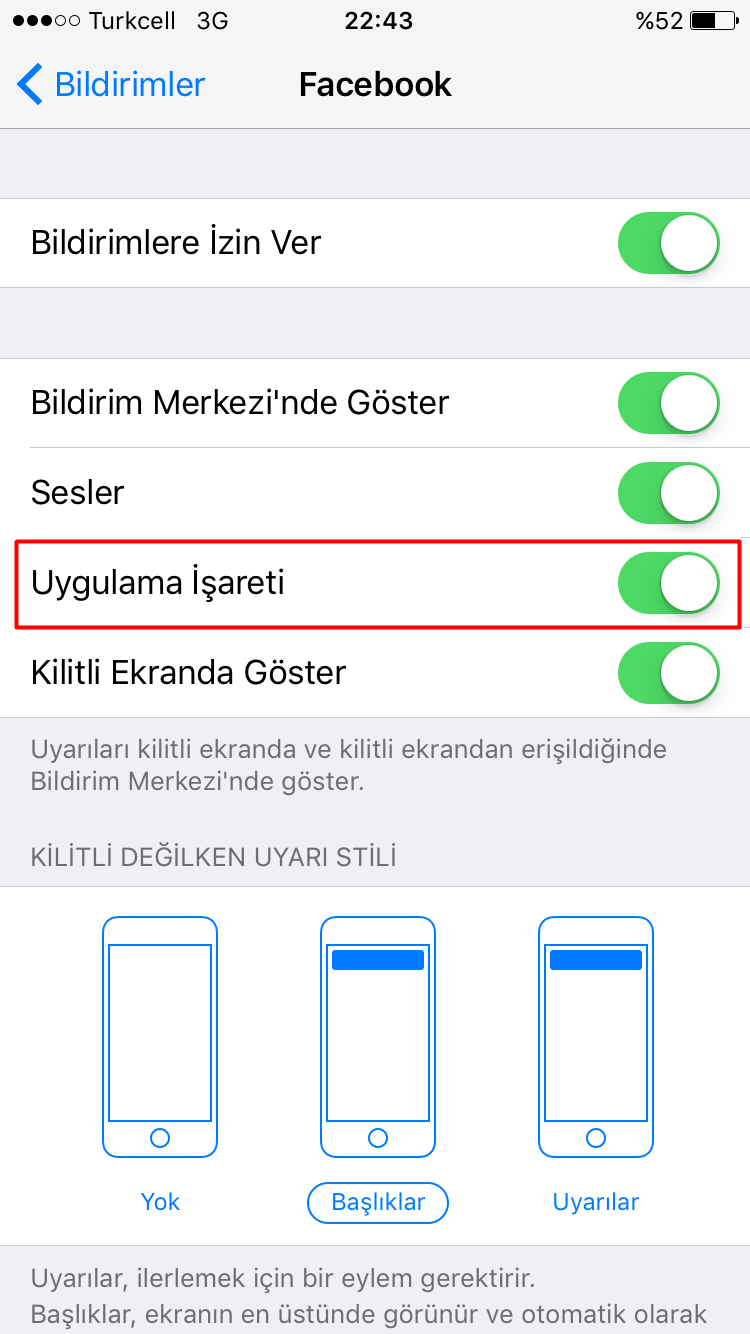 iOS’ta Uygulama Simgesinin Üzerindeki Bildirim Sayısı Simgesi Nasıl Kaldırılır?