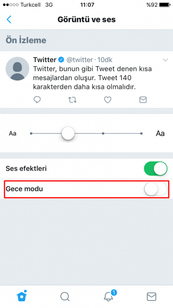 Twitter'da Gece Modu Nasıl Aktif Edilir?