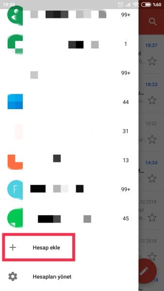 Android Cihazınıza Mail Eklemek
