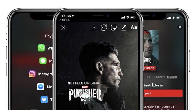 Netflix’in Instagram Özelliği Hikayelerde Paylaşın