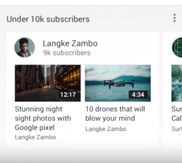 Youtube Az Aboneli Kanalları Önerecek