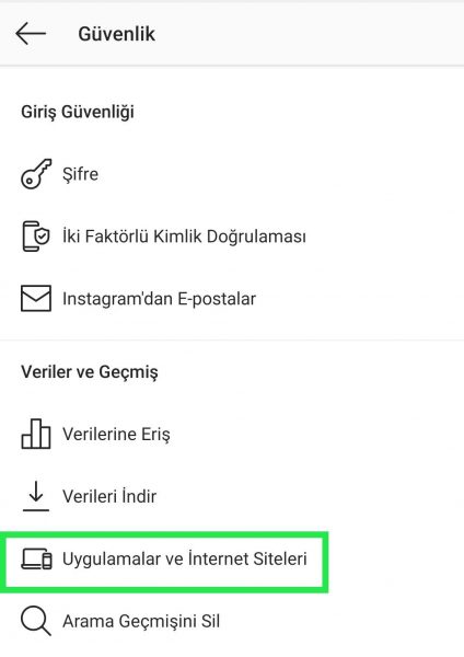 Instagram'da Uygulamaları Yönetme Nasıl Yapılır?