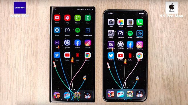 Galaxy S10+ vs iPhone 11 Pro Hız Karşılaştırması
