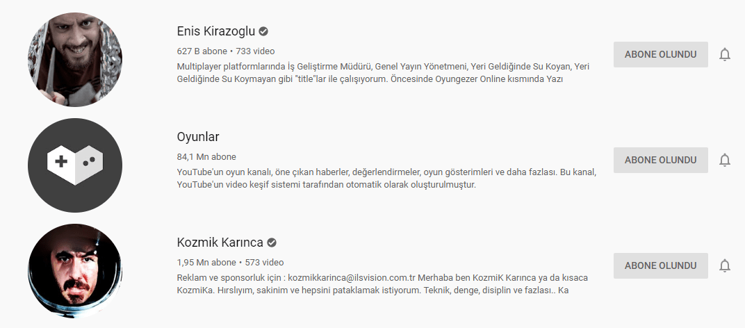 Youtube'da Toplu Şekilde Abonelikten Çıkma