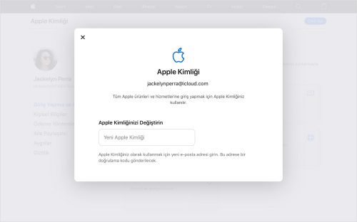 Apple Kimliği Şifresi Sıfırlama
