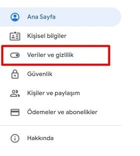 Gmail Hesap Silme İşlemi