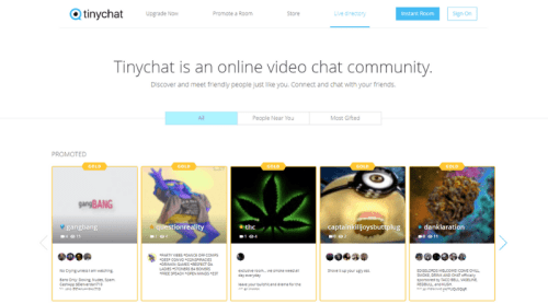 TinyChat- En İyi Görüntülü Sohbet Siteleri - [2023]