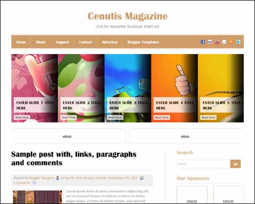 blogger tema