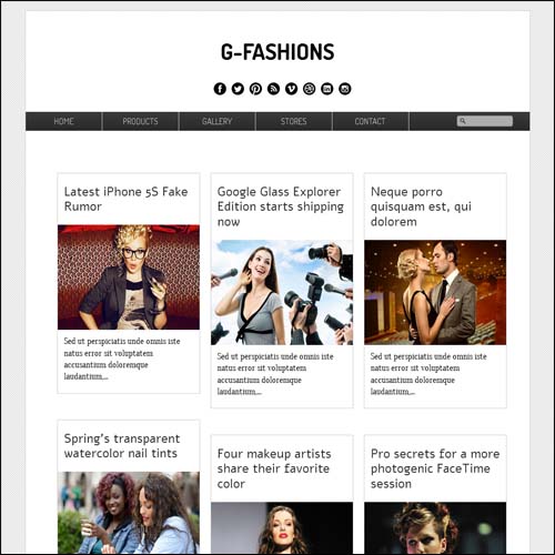 blogger tema