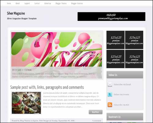 blogger tema